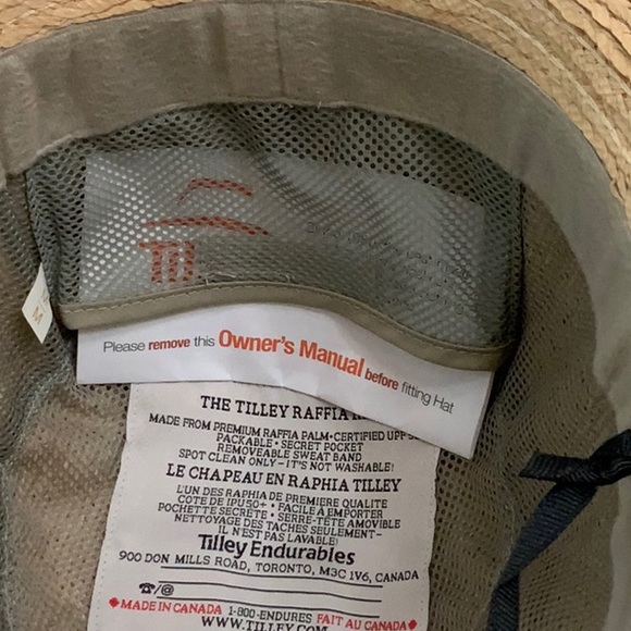 Tilley REBECCA R2 Raffia hat-Natural/Ivory/Brown - Picture 12 of 14